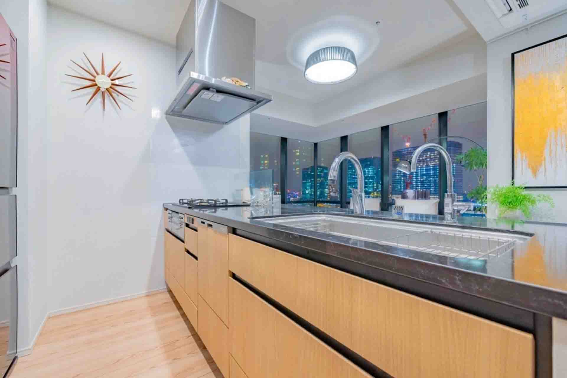 Proud Tower Shibaura kitchen.jpg