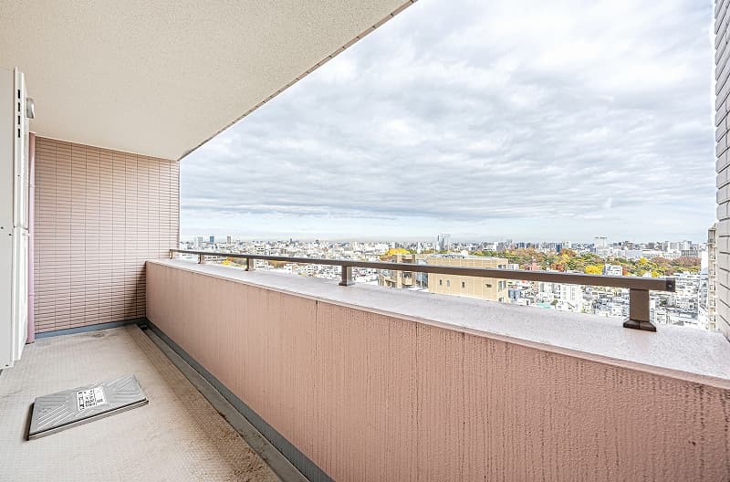 Clio Remington House Bunkyo Harimasaka balcony.jpg