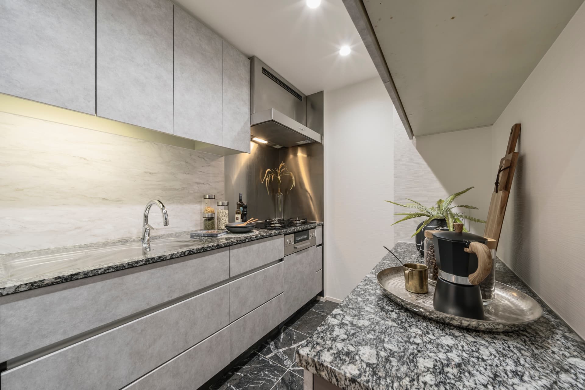 Park Court Toranomon Atago Tower kitchen.jpg