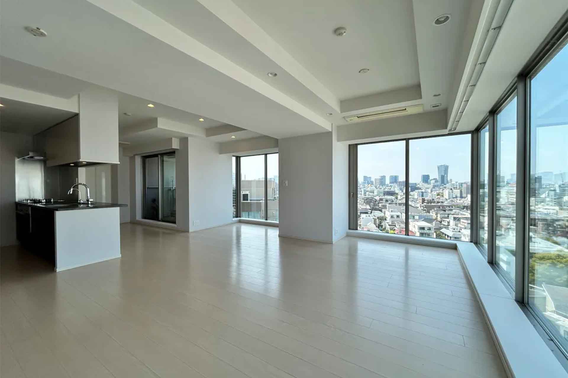 The Jingumae Residence11F LDK2.jpg