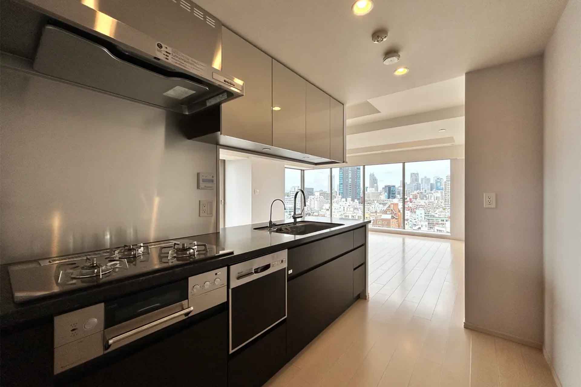 The Jingumae Residence11F kitchen.jpg