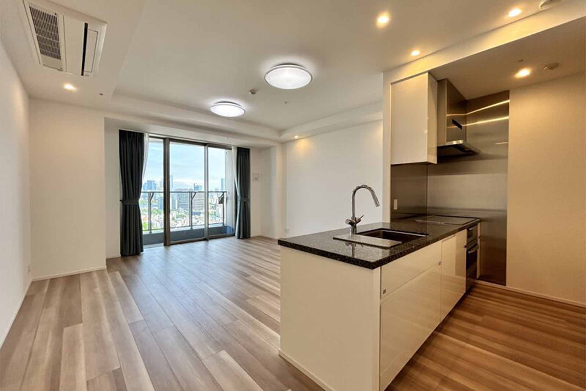 Park Court Jingu Kitasando The Tower2512 LDK2.jpg