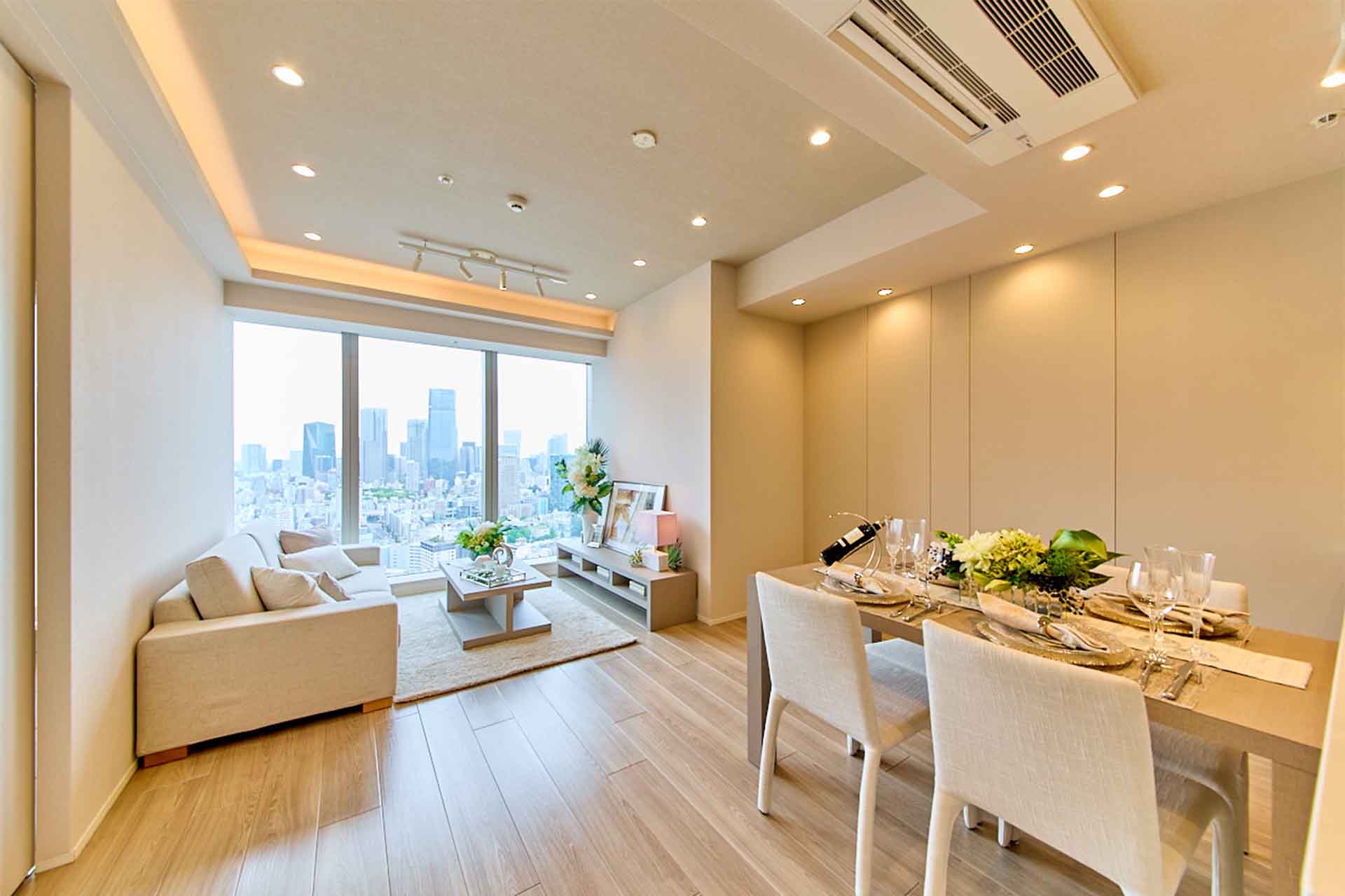 Shirokane The Sky Building E LDK2.jpg