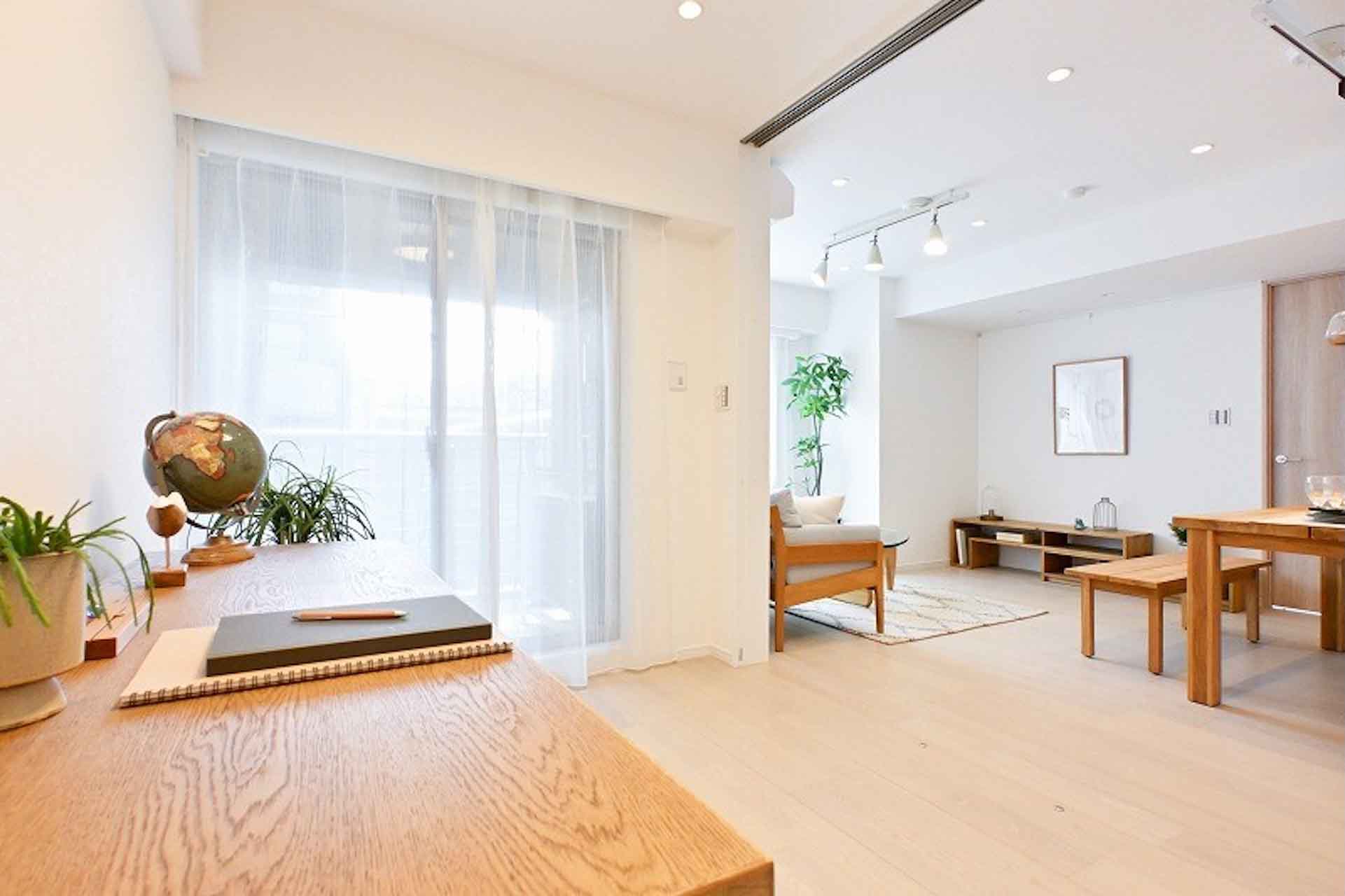 Casa Feliz Yoyogi Uehara LDK2.jpg