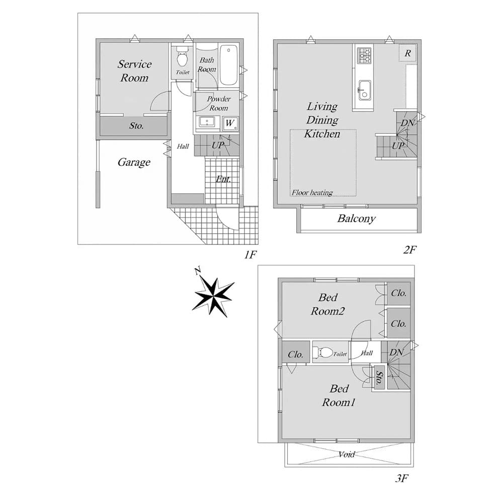 Meguro-ku Kamimeguro 3-chome house17.jpg