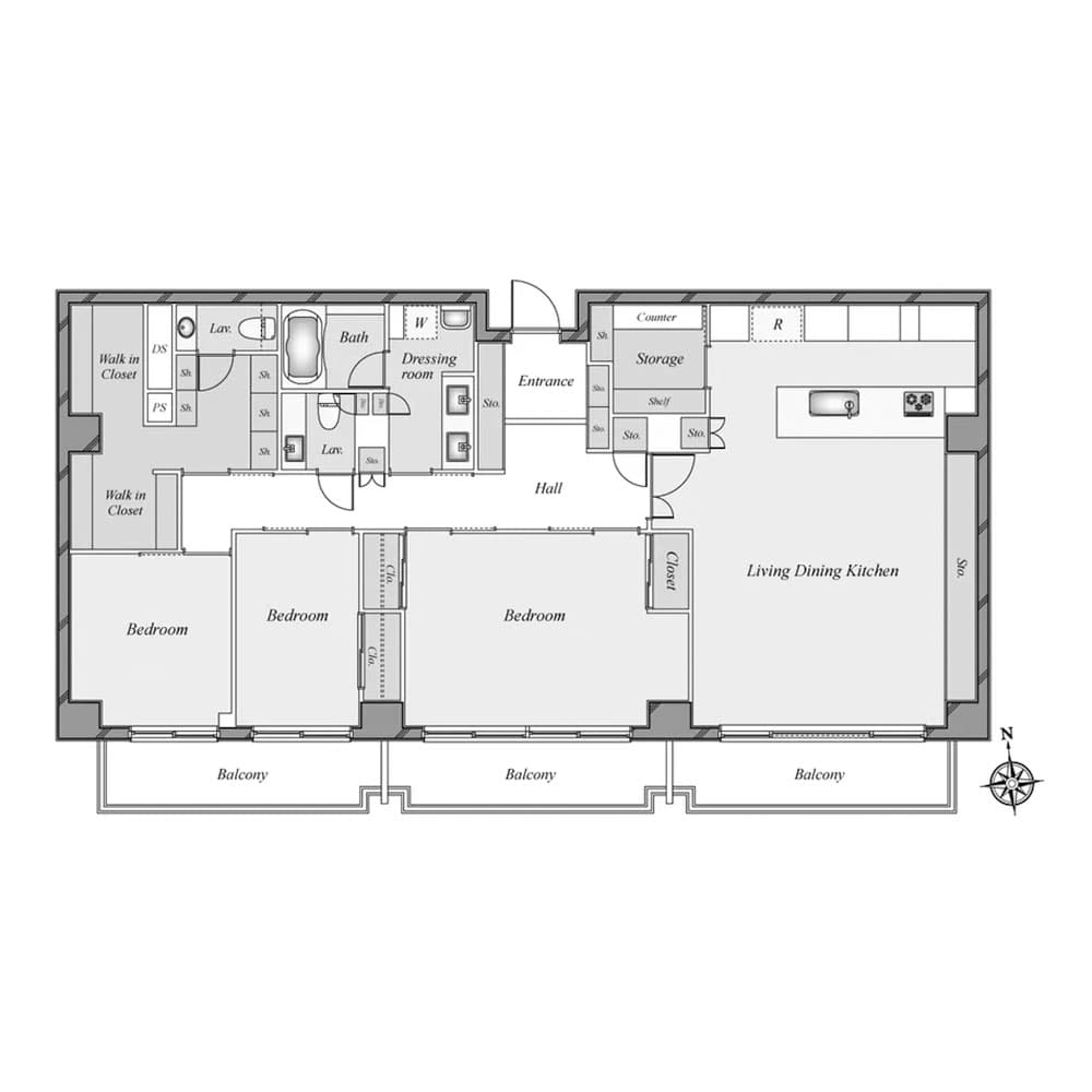 Hiroo Garden Hills North Hill Building L14.jpg