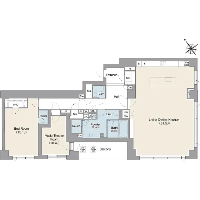 Prestige Residence Shirokanedai 302 1.webp