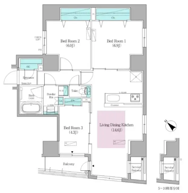 Urbanex Nihonbashi Bakurocho II 702.webp