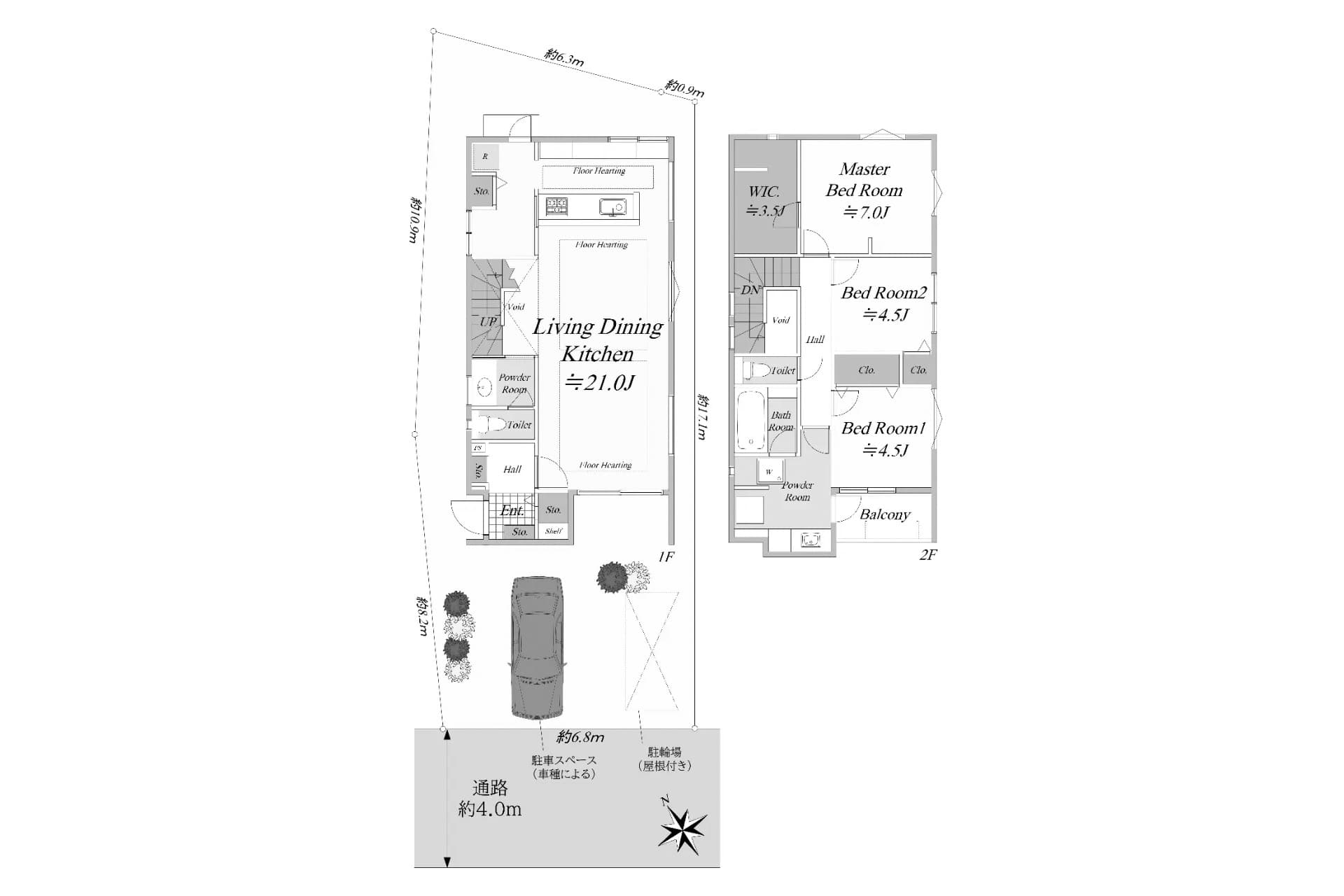 Detached house in Miyasaka 3-chome, Setagaya Ward16.jpg