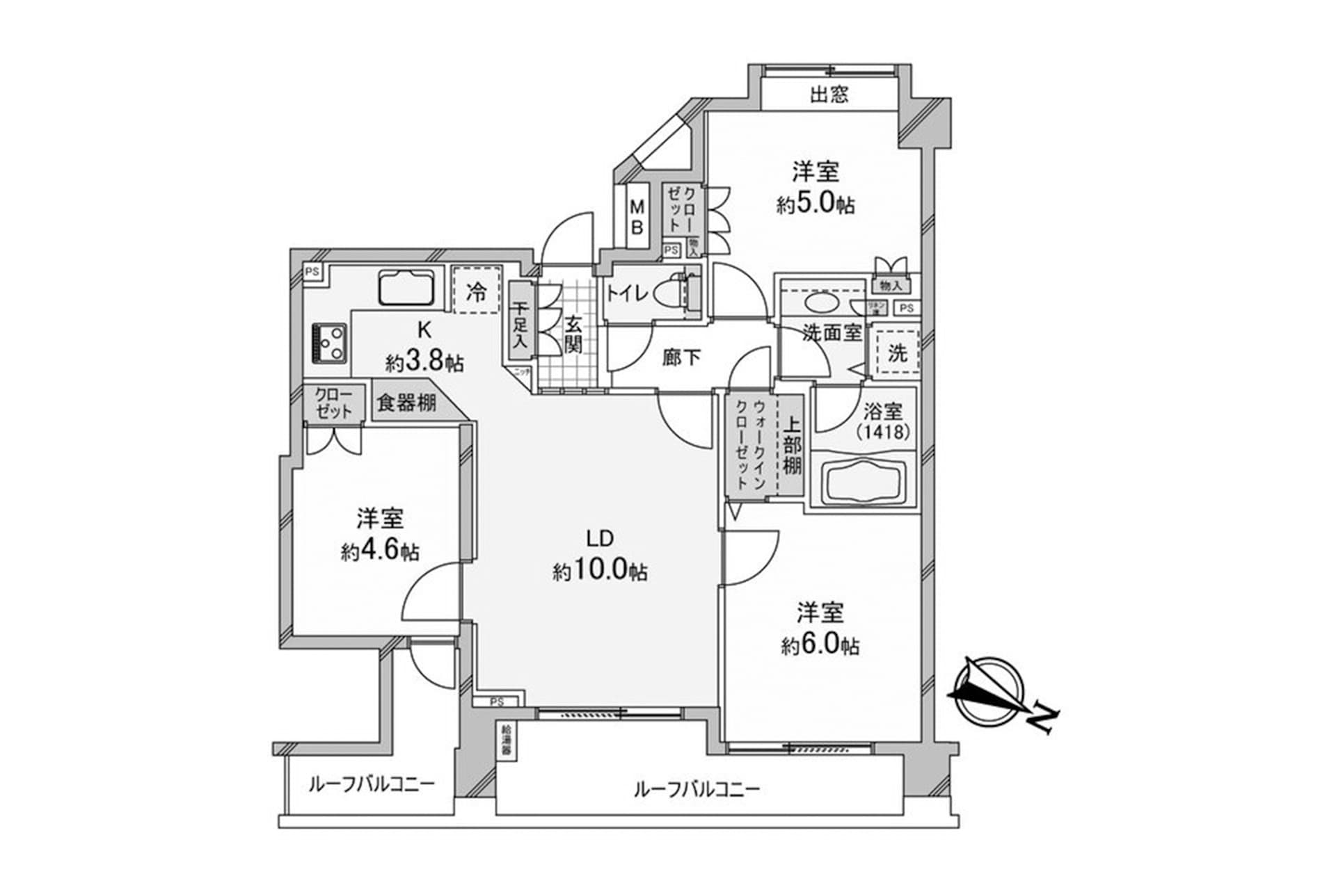 Axile Court Meguro Hanabusayama 5.jpg