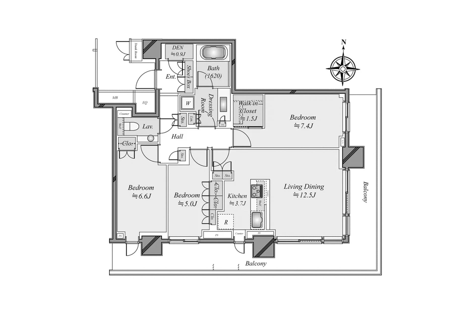 The Parkhouse Harumi Towers Tiaro Residence7.jpg