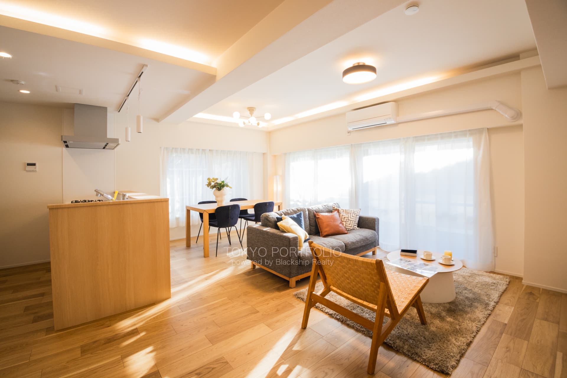 Hoei Tairamachi Mansion 101 Living Room4.JPG