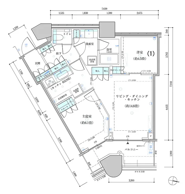 Park Tower Kachidoki 513 1.webp