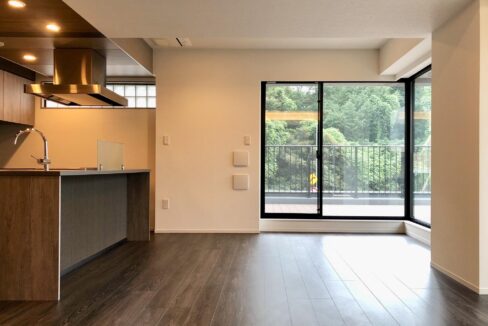 yoyogi apartment for rent living room