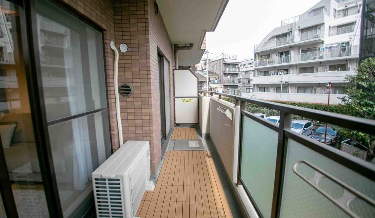 Asahi City Palio Nakameguro Balcony2