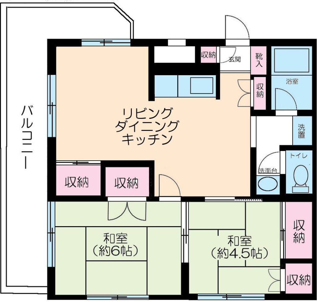 Japanese Apartment Floor Plan